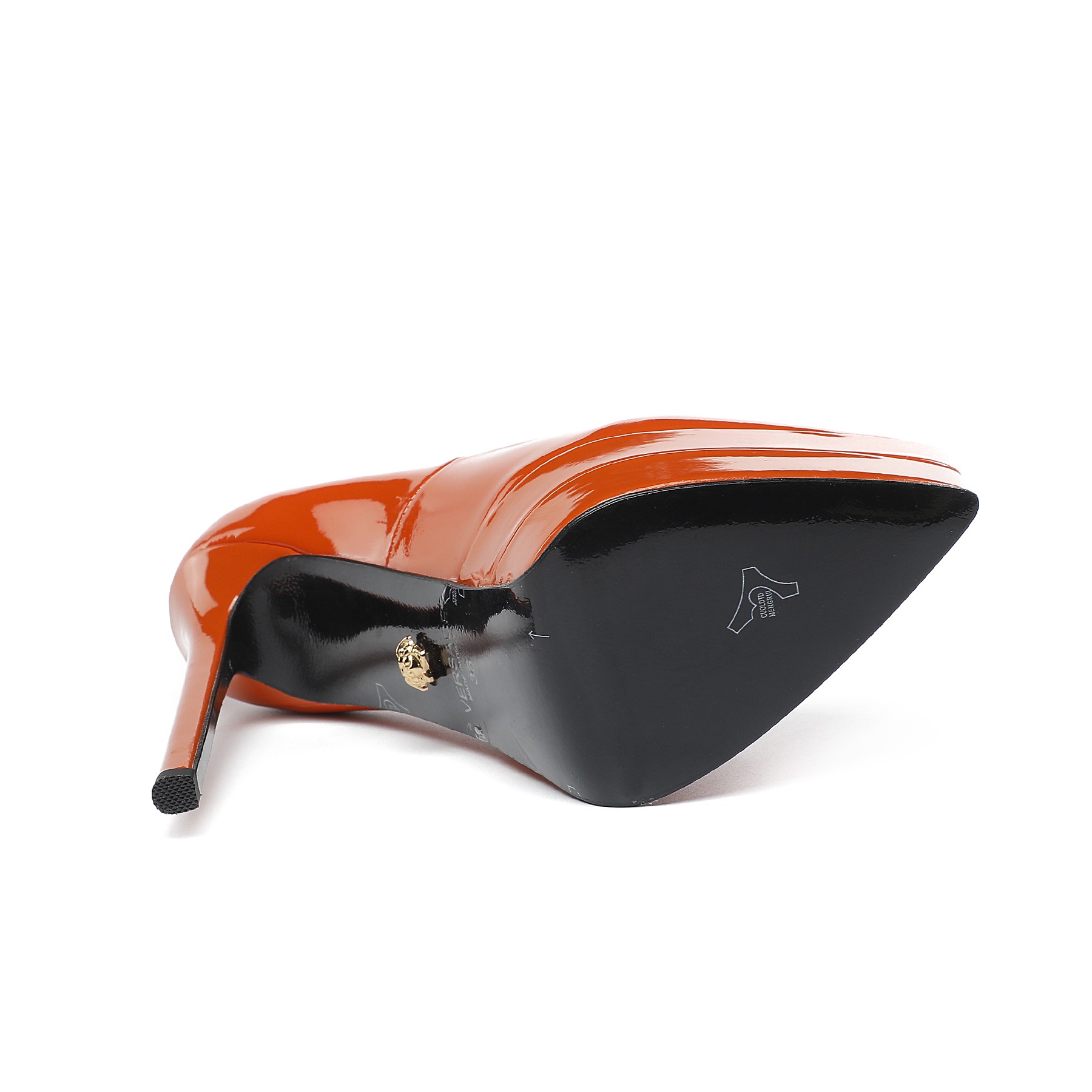 precio de fábrica: suela de goma m Suela de cuero m.. Yardage: 34-42 Versace nuevo super tacón alto 