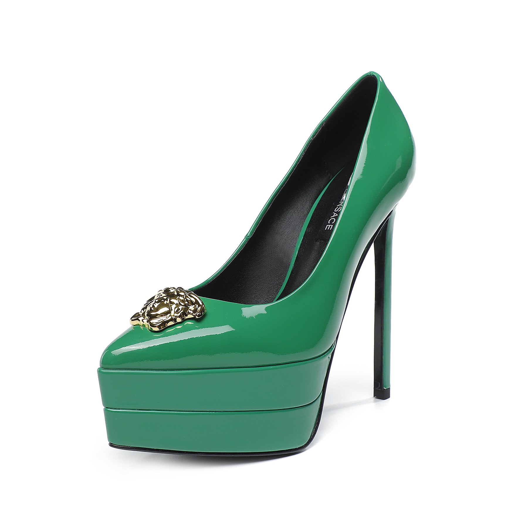 precio de fábrica: suela de goma m Suela de cuero m.. Yardage: 34-42 Versace nuevo super tacón alto 