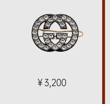 Trendy Double-G Hair Clips by Gucci: Elegant, Cute, and Stylish Accessory - 图片 2