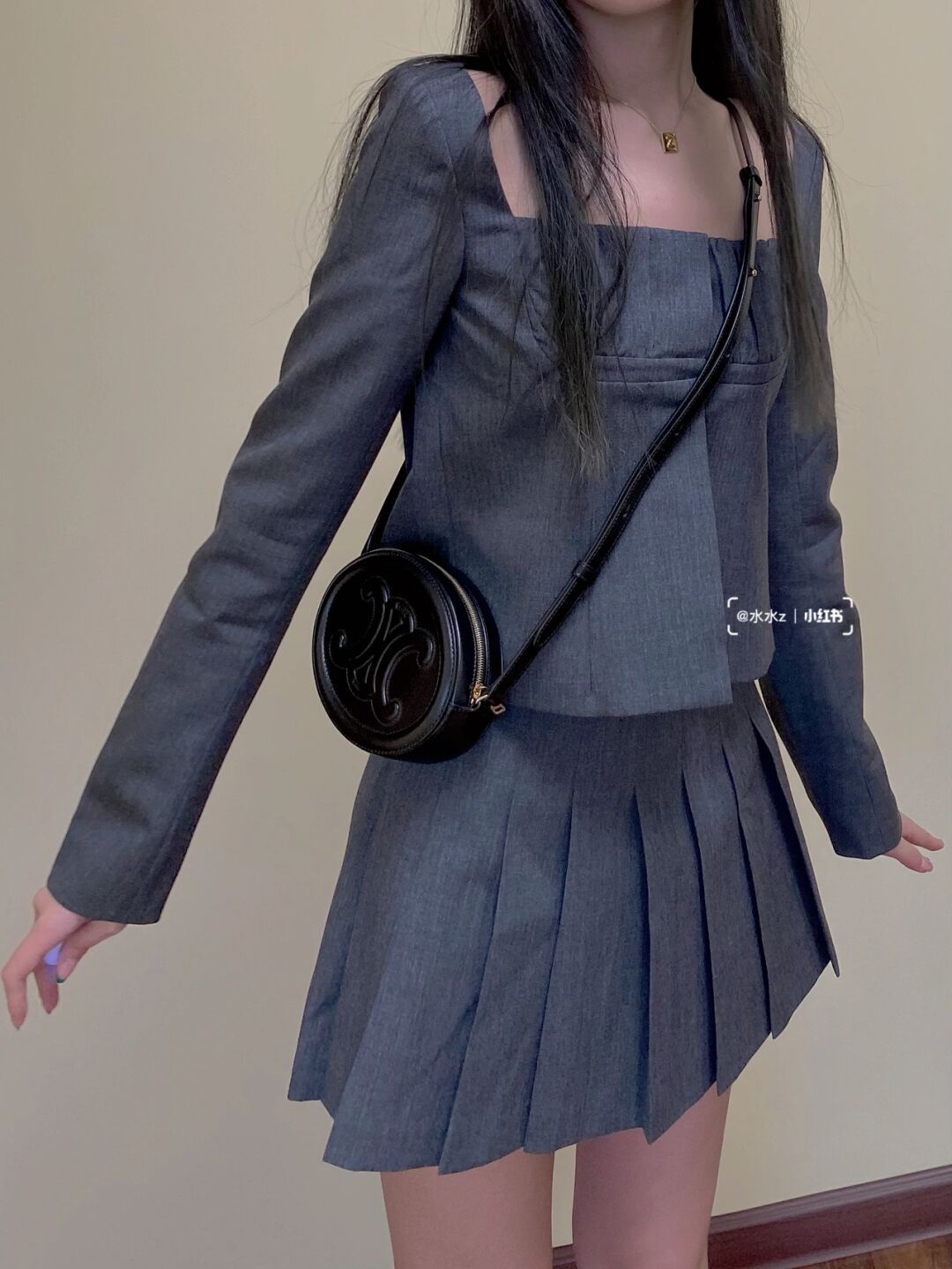 셀린느 다용도 블랙 가방 상세 이미지 3