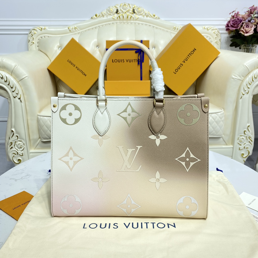 Louis Vuitton LV Onthego Bags Handbags Green Monogram Canvas Spring Collection m20510