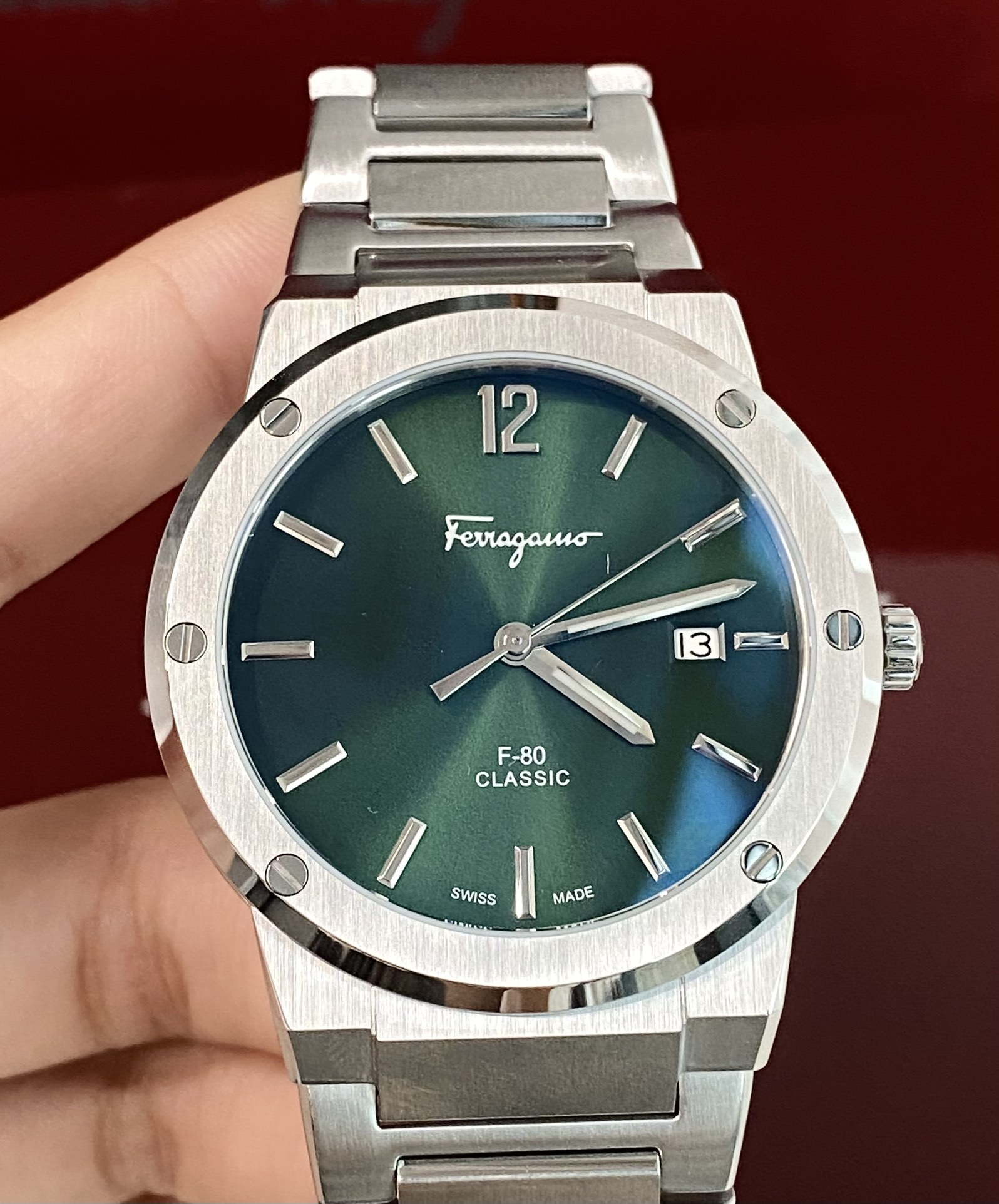 Firagmu F80 Swiss Core Watch: 1785 Model with Sapphire Mirrors, Stainless Steel, 10,000 Purchase - 图片 4