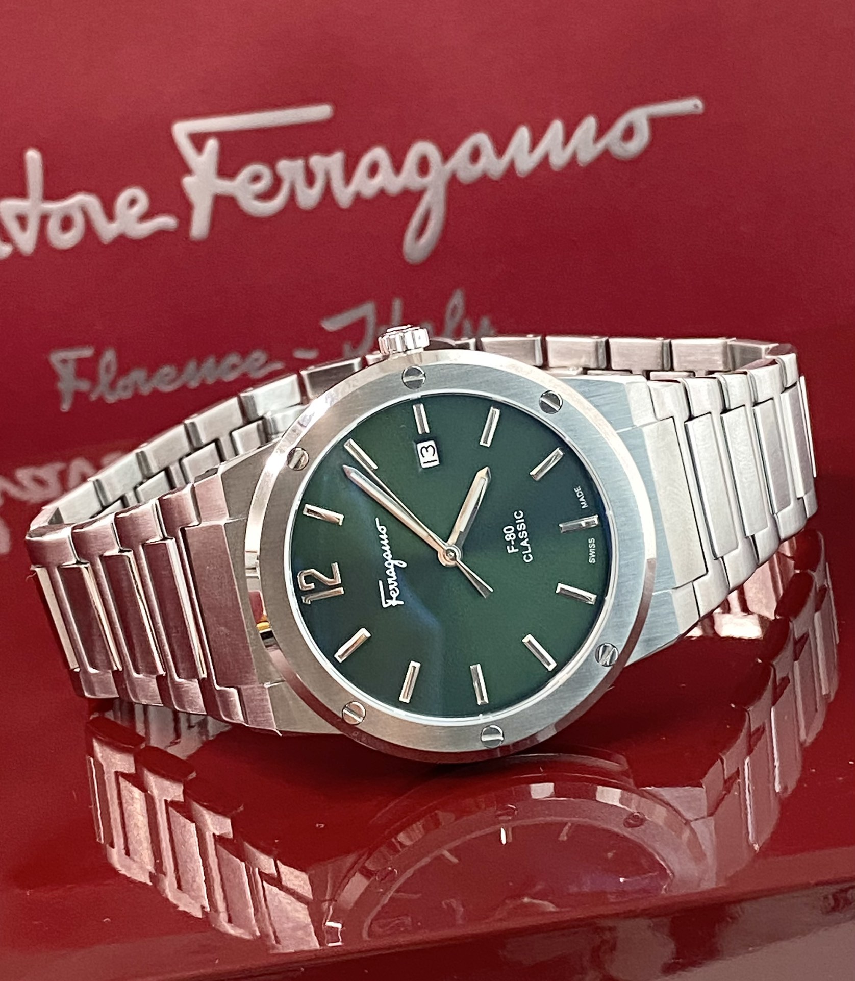 Firagmu F80 Swiss Core Watch: 1785 Model with Sapphire Mirrors, Stainless Steel, 10,000 Purchase - 图片 5