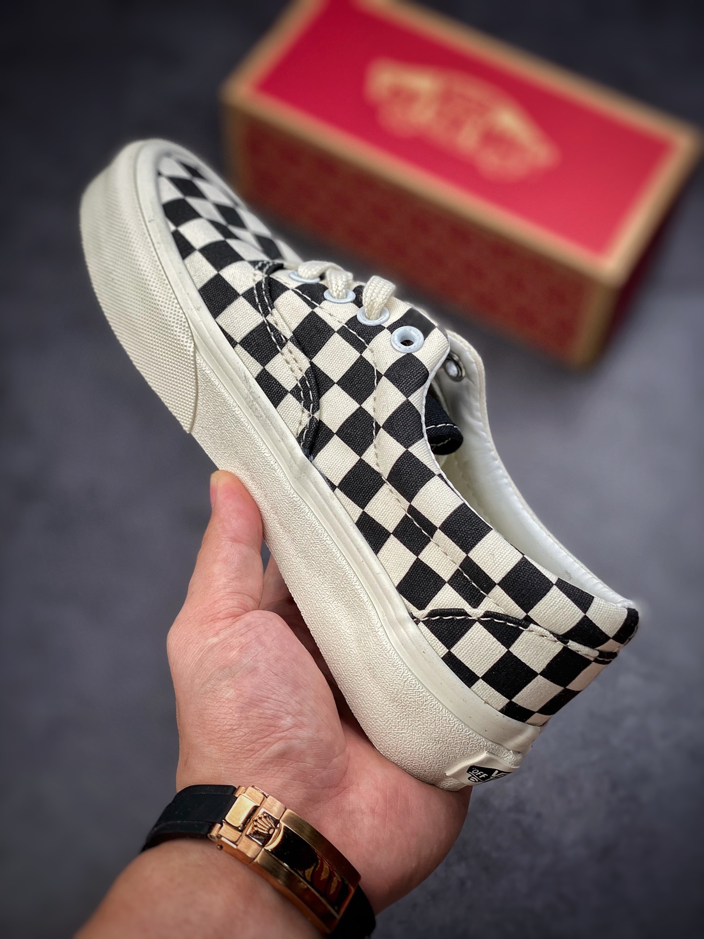 150 Vans Era CRFT"Podium Checkerboard" 经典低帮系带硫化板鞋VN0A5JML1KP