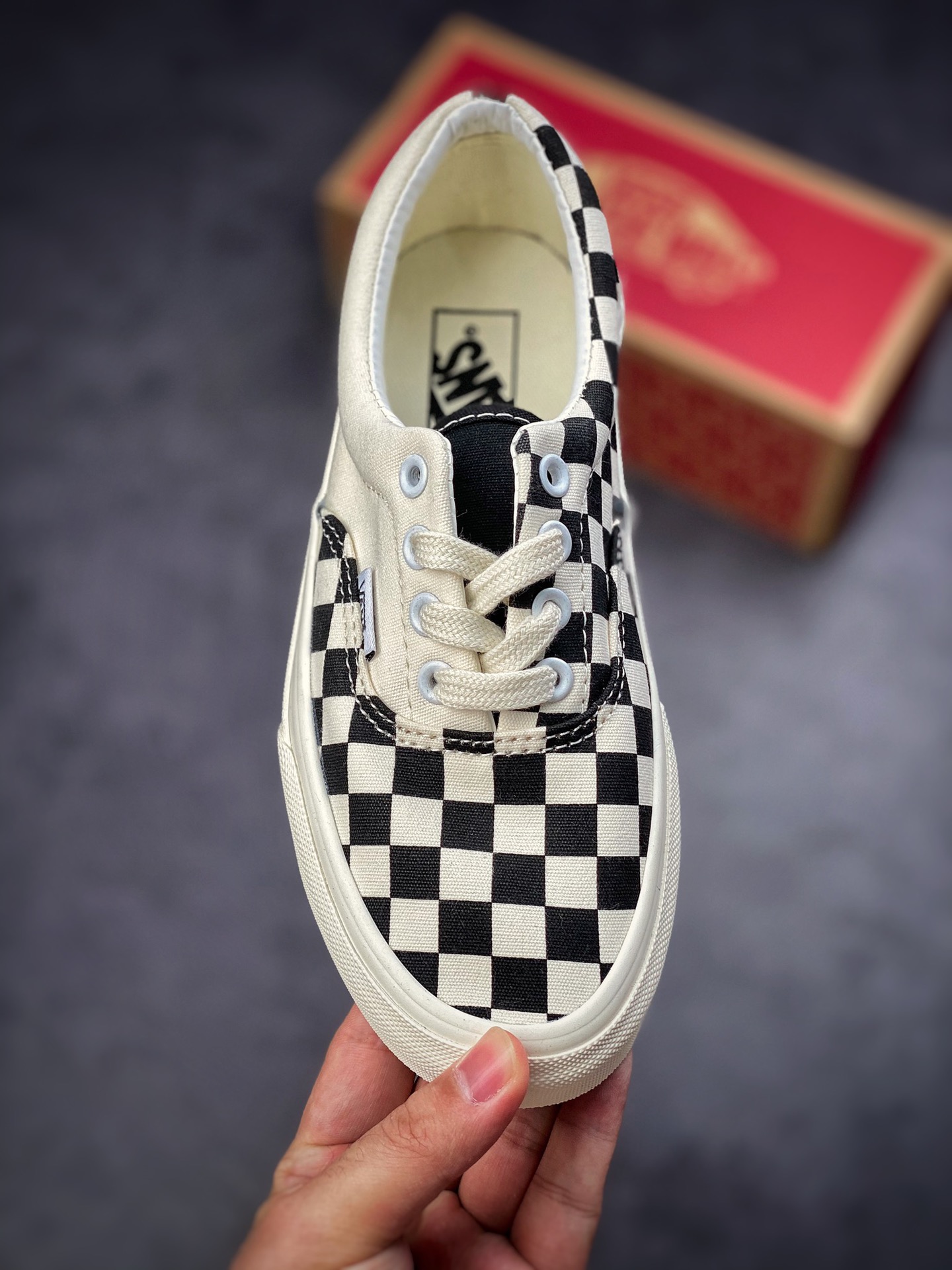 150 Vans Era CRFT"Podium Checkerboard" 经典低帮系带硫化板鞋VN0A5JML1KP