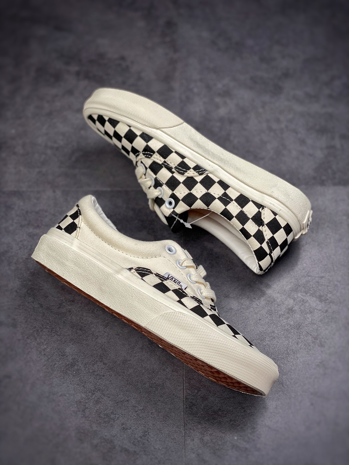 150 Vans Era CRFT"Podium Checkerboard" 经典低帮系带硫化板鞋VN0A5JML1KP