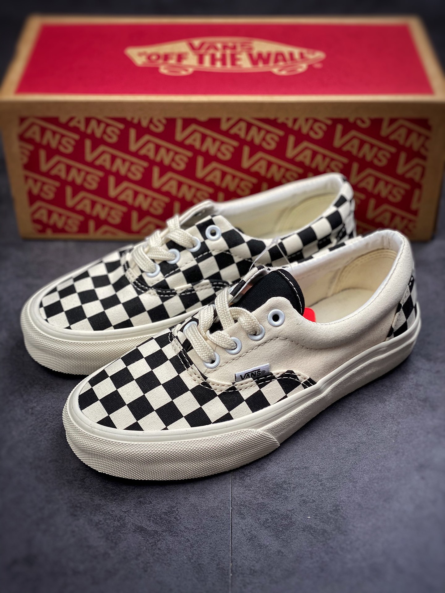 150 Vans Era CRFT"Podium Checkerboard" 经典低帮系带硫化板鞋VN0A5JML1KP