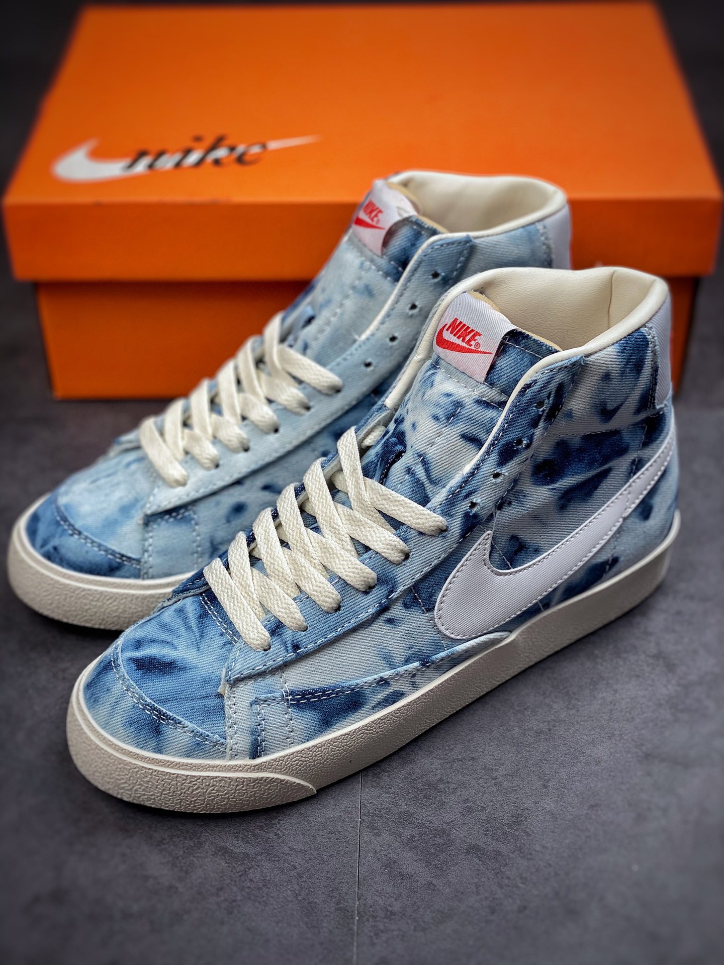 160 Nike Blazer Mid’77 Jumbo 水洗牛仔板鞋 DV2182-900