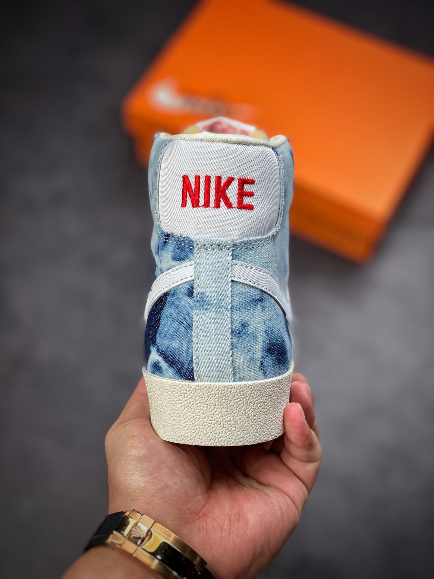 160 Nike Blazer Mid’77 Jumbo 水洗牛仔板鞋 DV2182-900