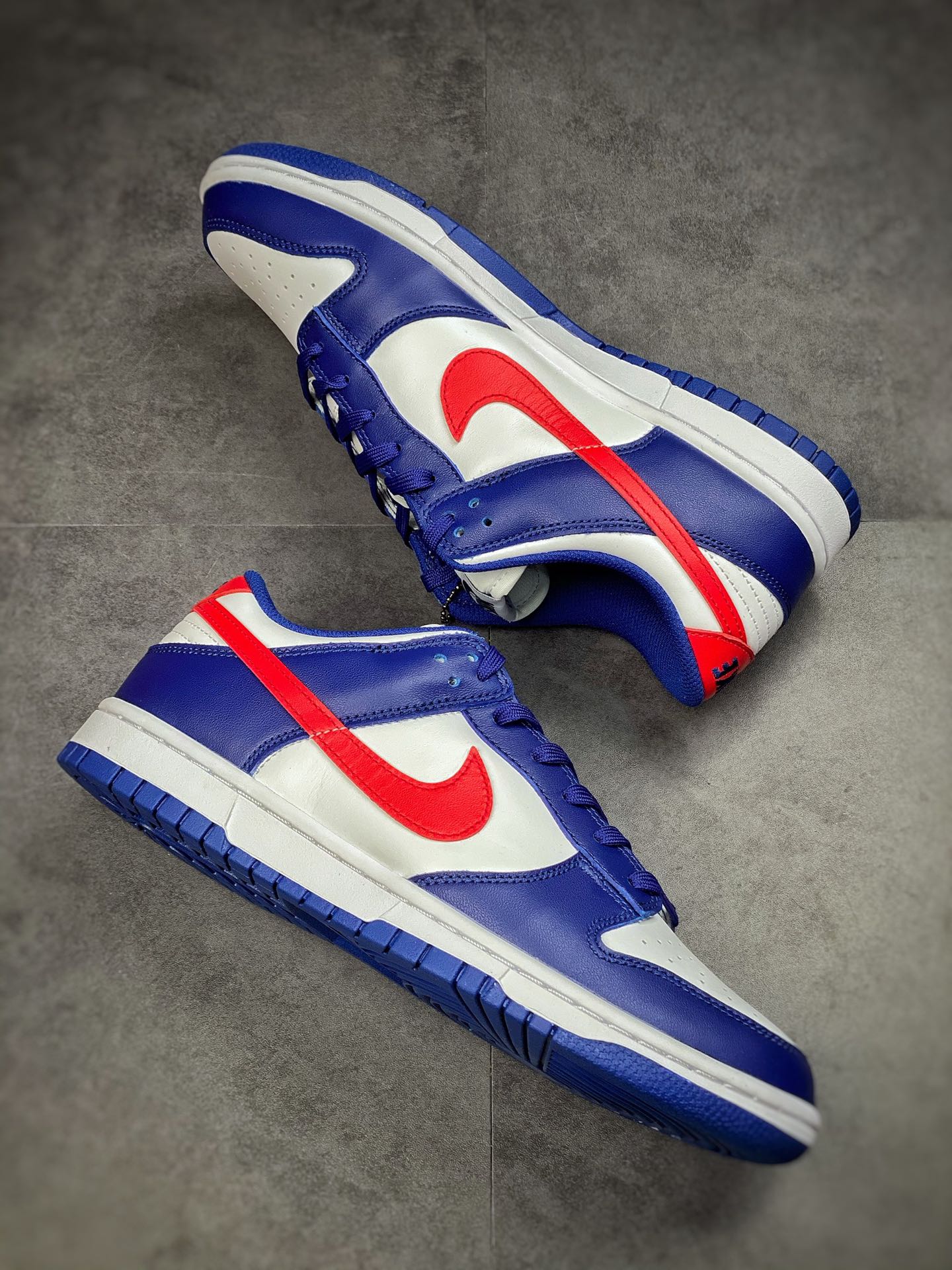350 Nike Dunk Low White and Red 白蓝红  DD1503-119