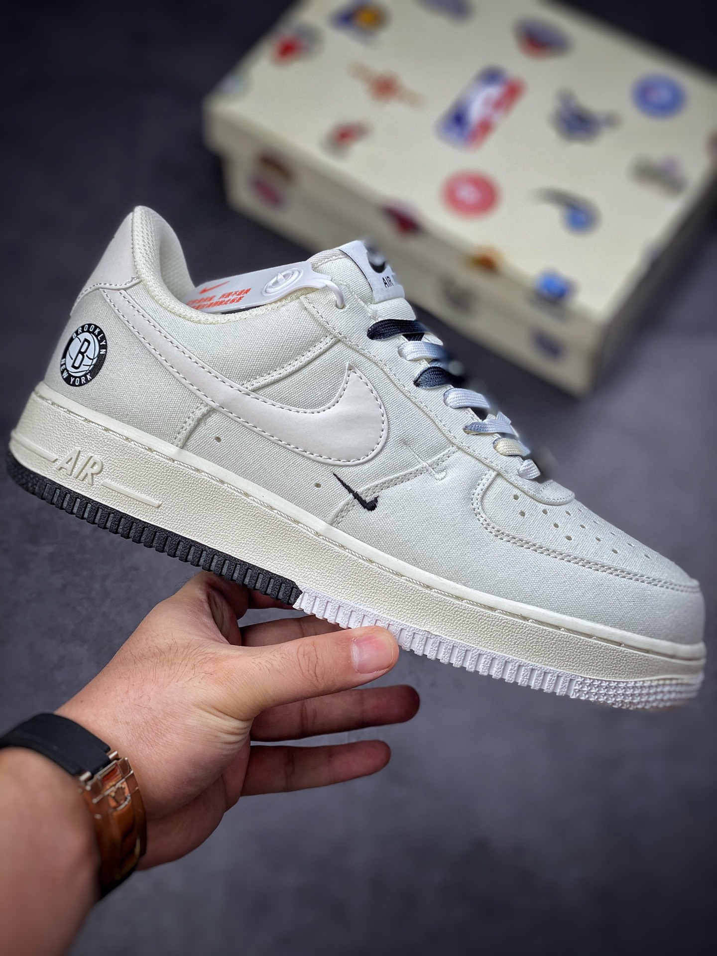 220 Nike Air Force 1 Low 07 布鲁克林篮网队 NA2022-001