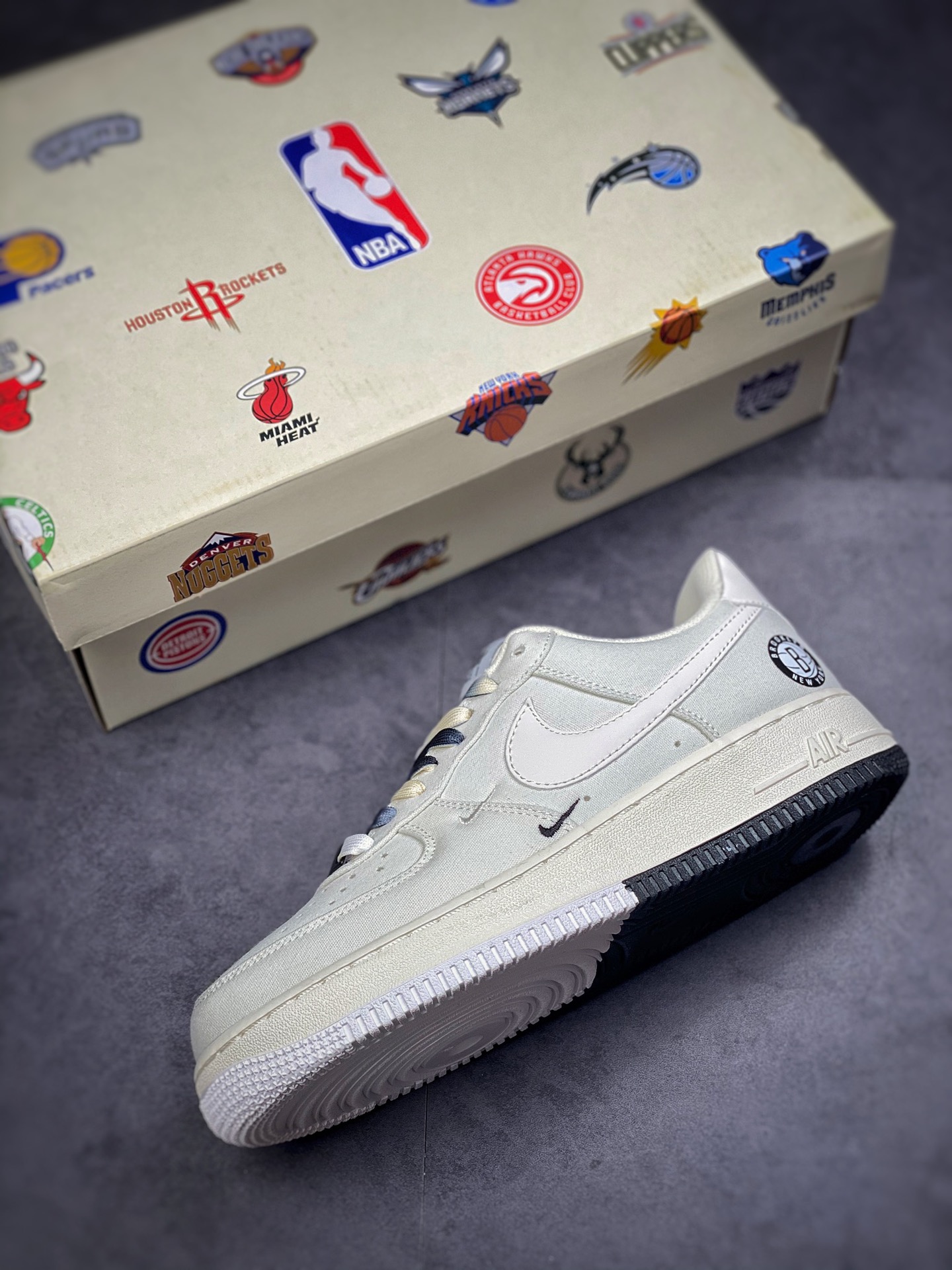 220 Nike Air Force 1 Low 07 布鲁克林篮网队 NA2022-001