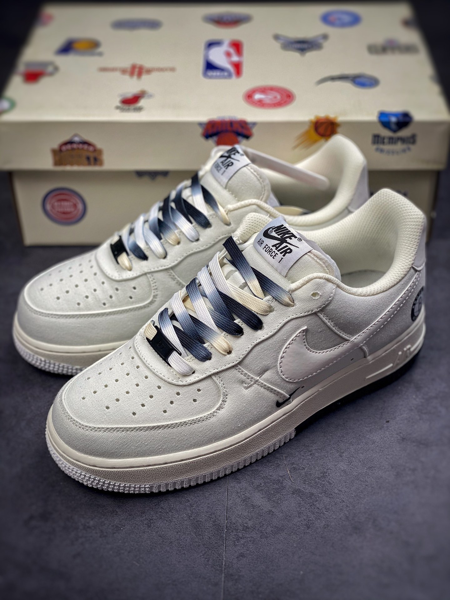 220 Nike Air Force 1 Low 07 布鲁克林篮网队 NA2022-001