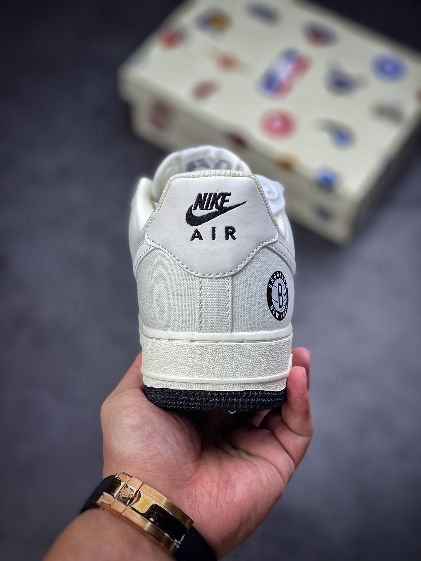 220 Nike Air Force 1 Low 07 布鲁克林篮网队 NA2022-001