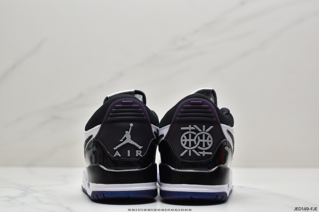 150 Air Jordan Legacy 312 黑蓝东单 有着交错结合的设计DV1719-100