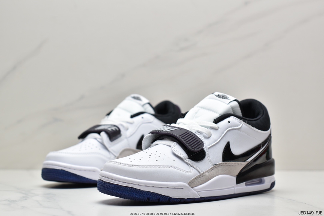 150 Air Jordan Legacy 312 黑蓝东单 有着交错结合的设计DV1719-100