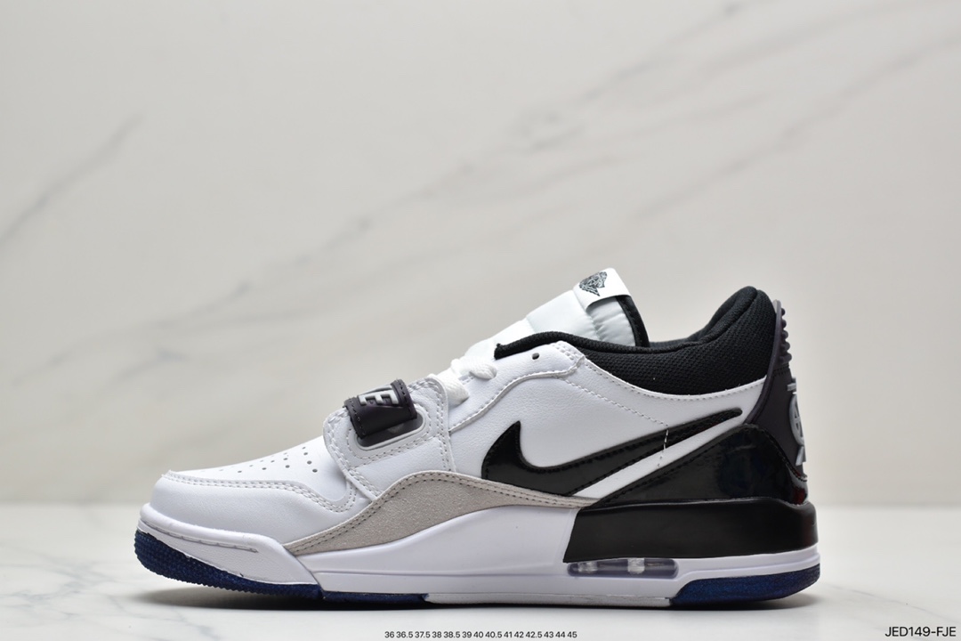 150 Air Jordan Legacy 312 黑蓝东单 有着交错结合的设计DV1719-100