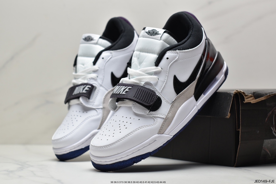 150 Air Jordan Legacy 312 黑蓝东单 有着交错结合的设计DV1719-100