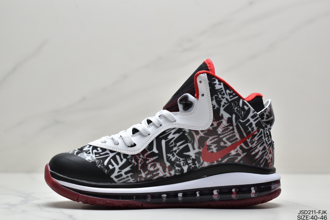 200 真标 耐克Nike LeBron VIII QS 室内实战中帮篮球鞋