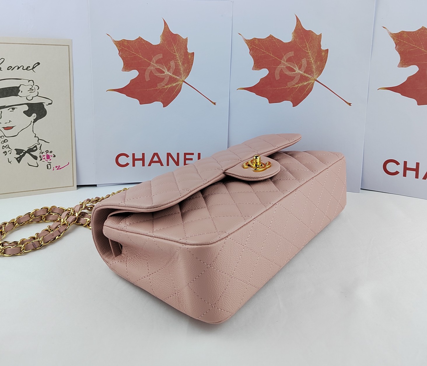 顶级货_厂跑量价高端定制品Chane1ClassicBag01112演绎了Chane1的经典高雅简约精美