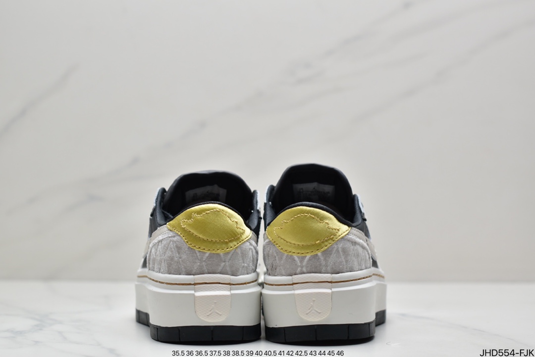 190  Nike Wmns Air Jordan 1 Elevate Low SE”Anthracite Light Bone”AJ1乔丹一代升高系列增高DV1494-001