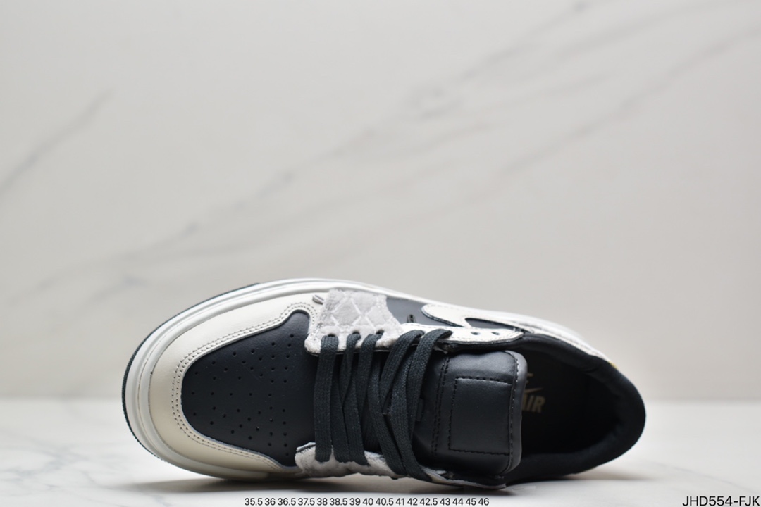 190  Nike Wmns Air Jordan 1 Elevate Low SE”Anthracite Light Bone”AJ1乔丹一代升高系列增高DV1494-001