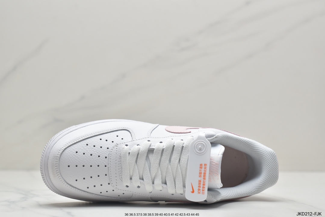 160 耐克Air Force 1’07 Low 原楦头原纸板打造纯正空军CT3839-103