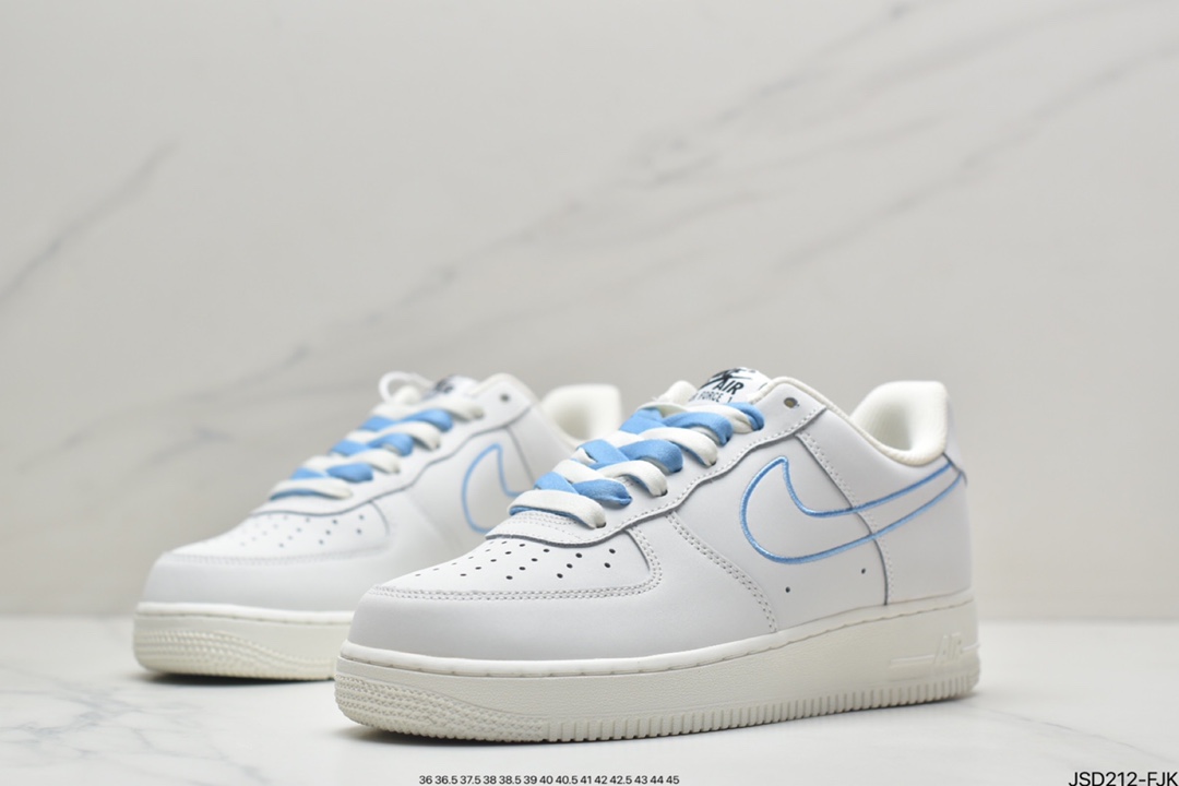 200 耐克Air Force 1 ’07 Low 原楦头原纸板打造纯正空军版型CW2288