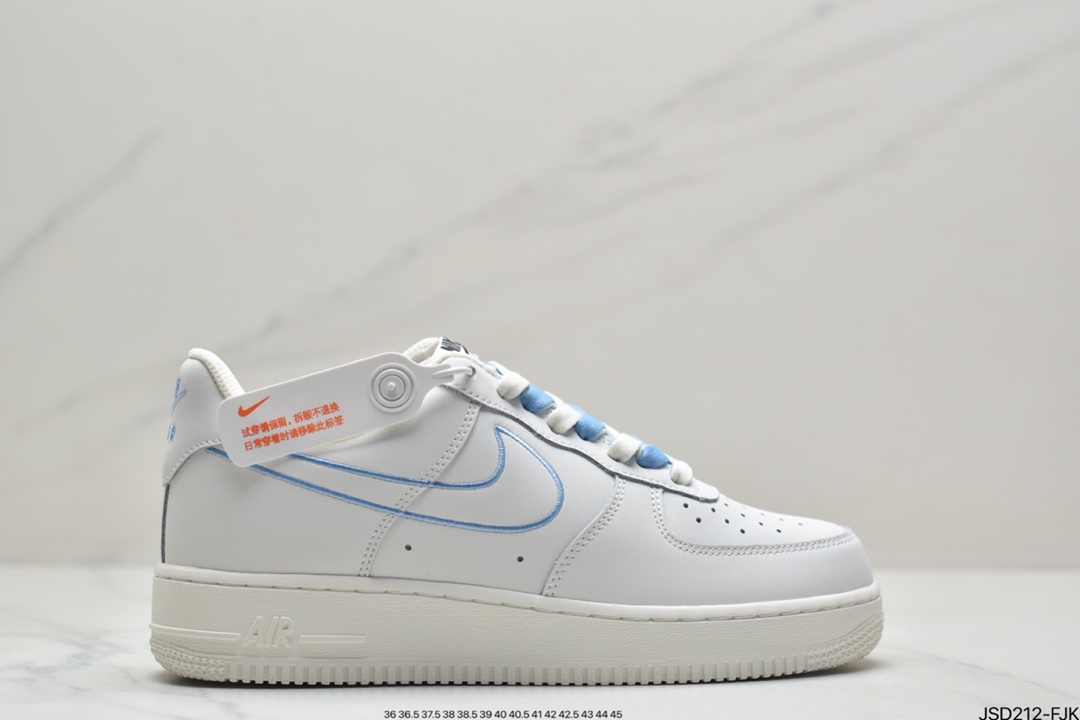 200 耐克Air Force 1 ’07 Low 原楦头原纸板打造纯正空军版型CW2288