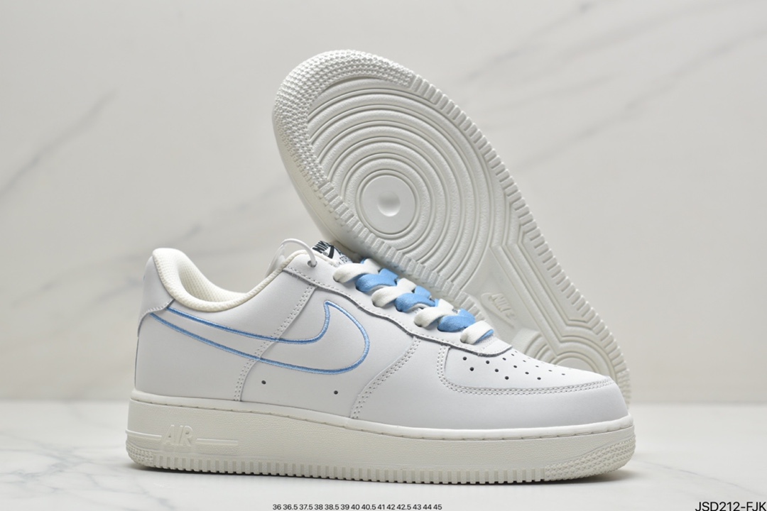 200 耐克Air Force 1 ’07 Low 原楦头原纸板打造纯正空军版型CW2288