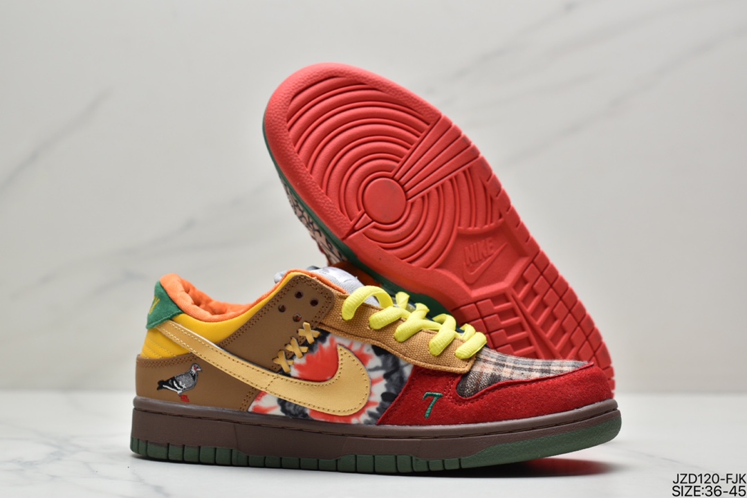 140 真标耐克Nike SB Dunk Low Pro 复古低帮 休闲运动滑板板鞋