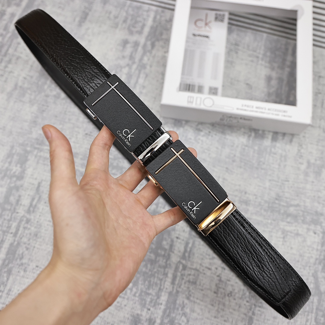 G0  CK自动双扣腰带   皮带