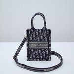 High Quality Online
 Dior Mini Bags Tote Bags Embroidery Summer Collection Mini