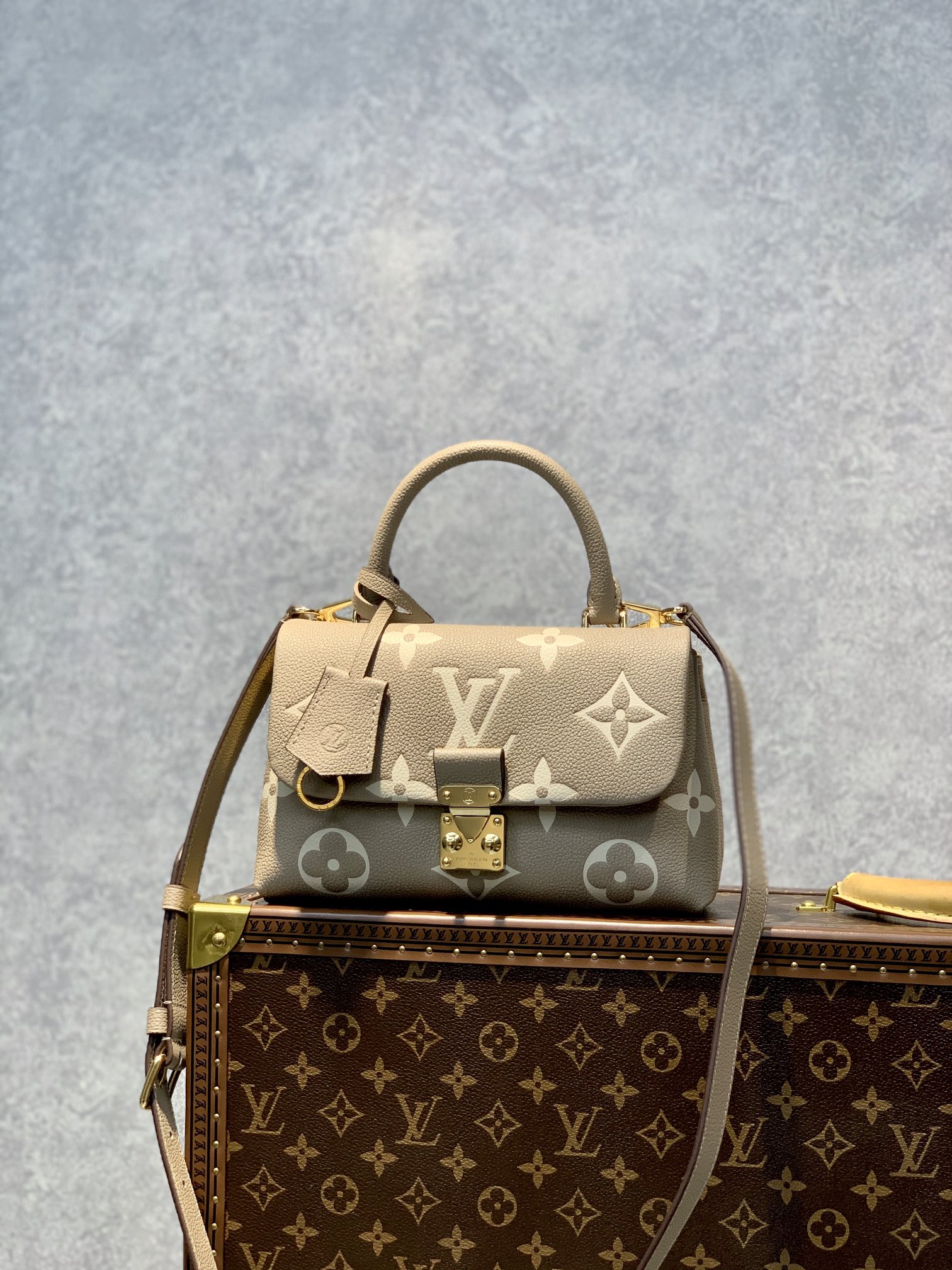 Louis Vuitton LV Madeleine BB AAA
 Bags Handbags Best Like
 Grey Empreinte​ M46041