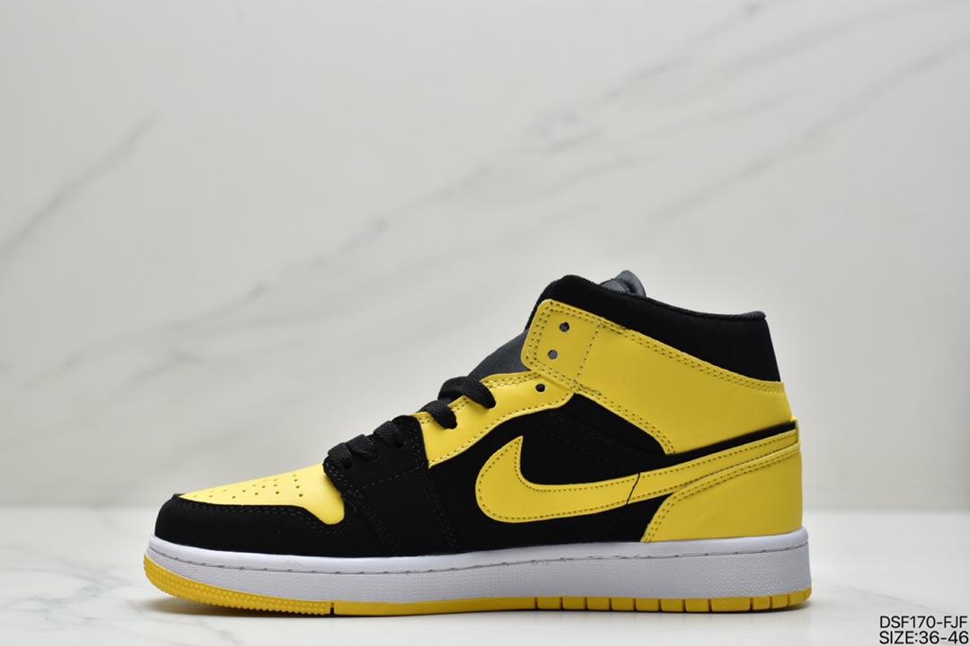 105 Air Jordan 1 Mid AJ1乔1中帮文化篮球鞋男女鞋7孔 554724
