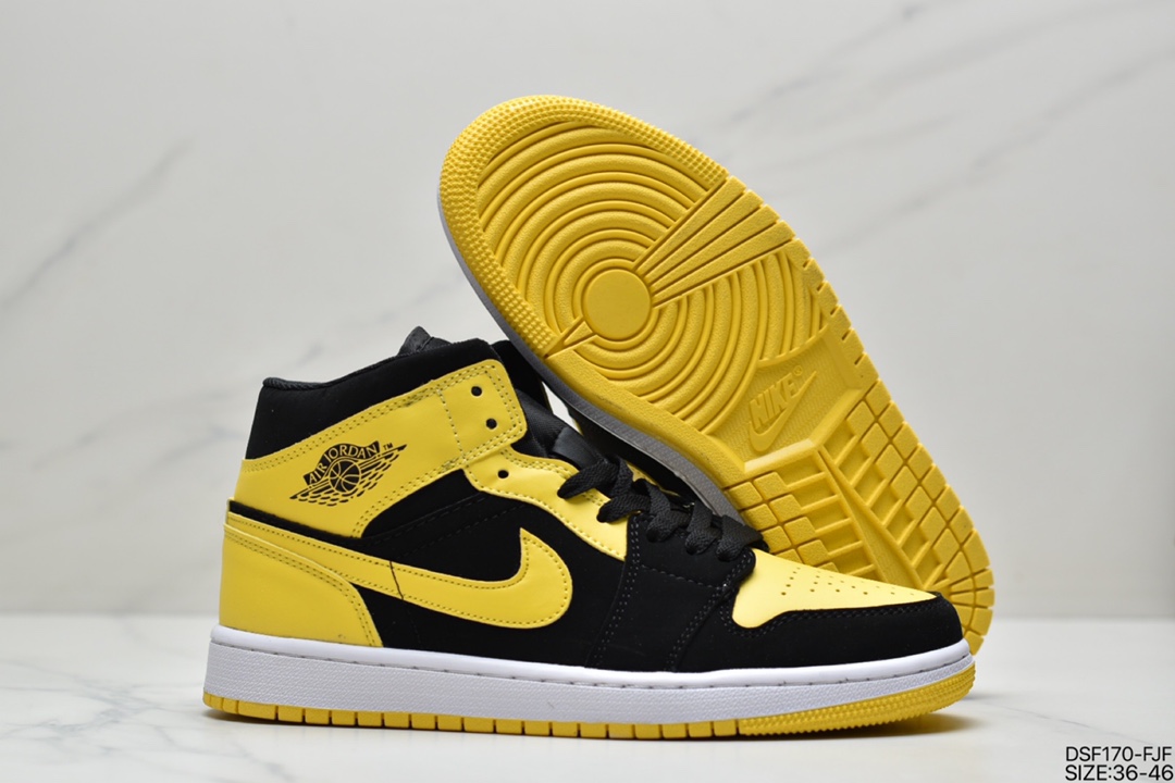 105 Air Jordan 1 Mid AJ1乔1中帮文化篮球鞋男女鞋7孔 554724