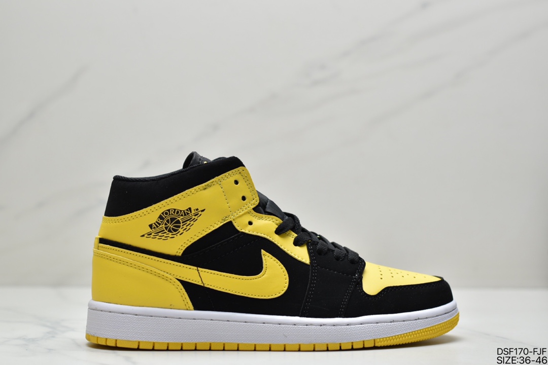 105 Air Jordan 1 Mid AJ1乔1中帮文化篮球鞋男女鞋7孔 554724