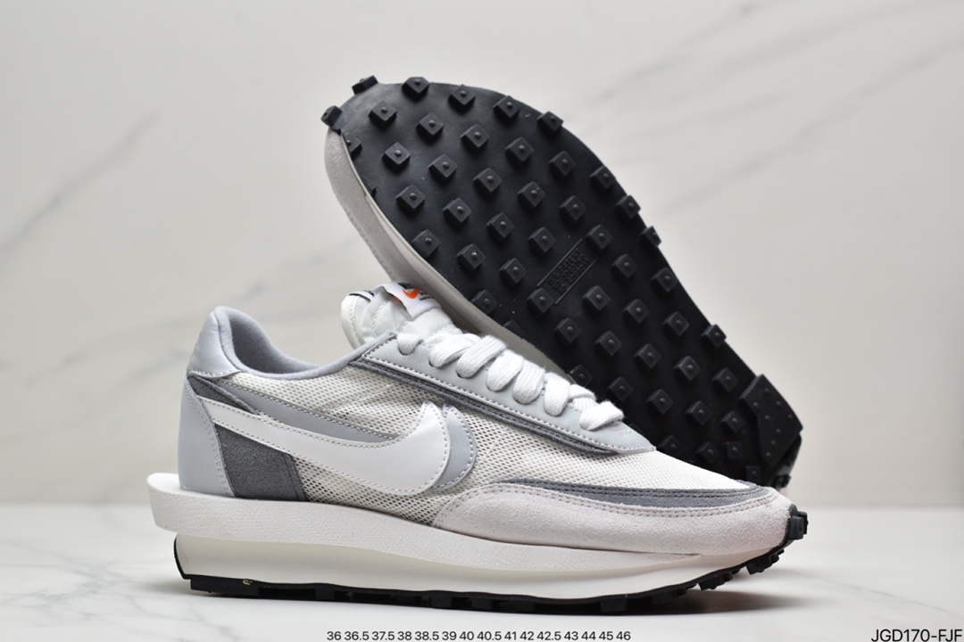 180 Undercover x Sacai × Nike LDWaffle 三方联名走秀款解构慢跑鞋 DV0073