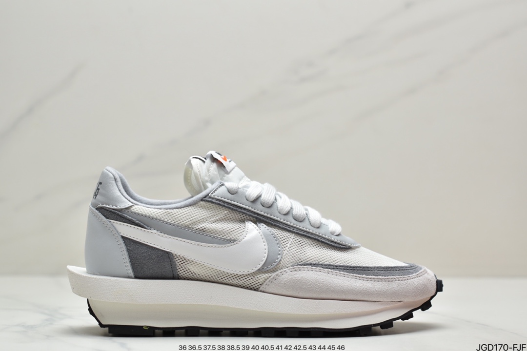 180 Undercover x Sacai × Nike LDWaffle 三方联名走秀款解构慢跑鞋 DV0073