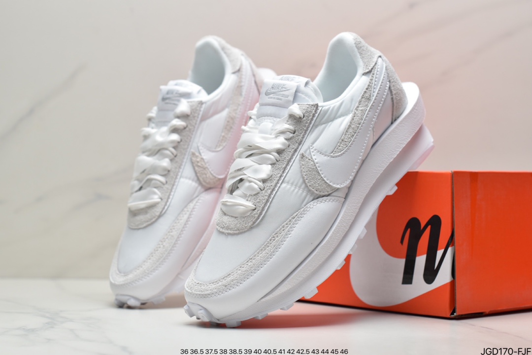180 Undercover x Sacai × Nike LDWaffle 三方联名走秀款解构慢跑鞋 DV0073