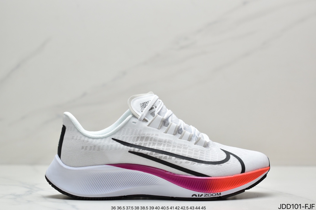 120 耐克Nike Zoom Pegasus 37 登月37代超轻针眼网面透气缓震时尚休闲跑步鞋