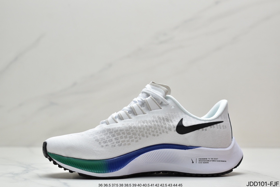 120 耐克Nike Zoom Pegasus 37 登月37代超轻针眼网面透气缓震时尚休闲跑步鞋
