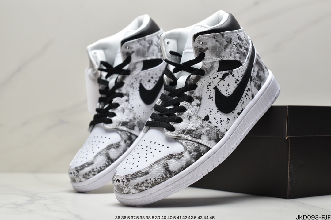 160 真标Air Jordan 1 Mid ”Obsidian”黑曜石 乔一中邦 554724