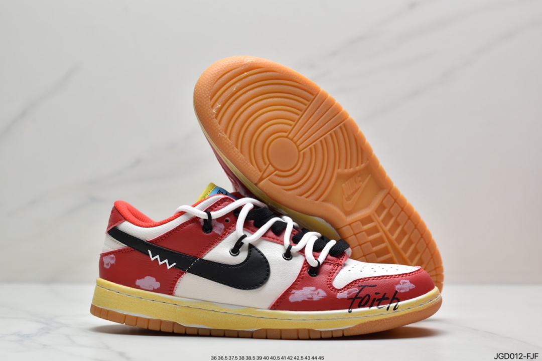 180 耐克Nike SB Dunk Low Pro 扣篮系列复古低帮休闲运动滑板板鞋CW1590