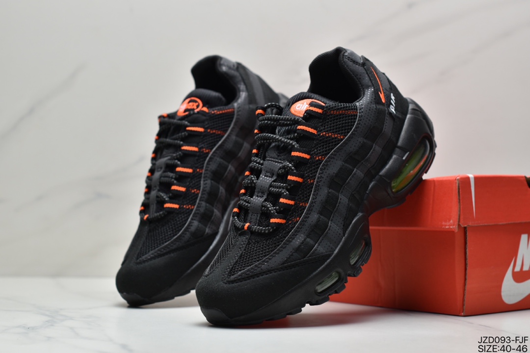 140 NIKE 耐克 Air Max 95 TT 潮流百搭 气垫缓震 休闲防滑运动板鞋DR8604