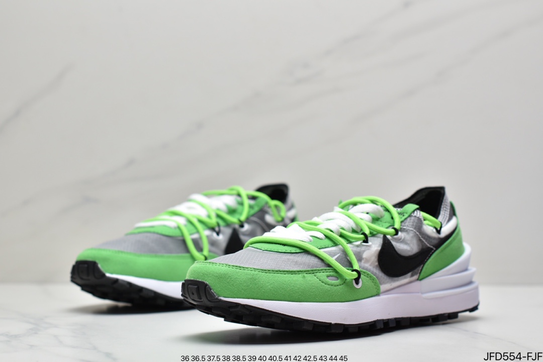 170 耐克NK Waffle One Summit White Bx.华夫网面透气休闲跑步鞋 DA7995