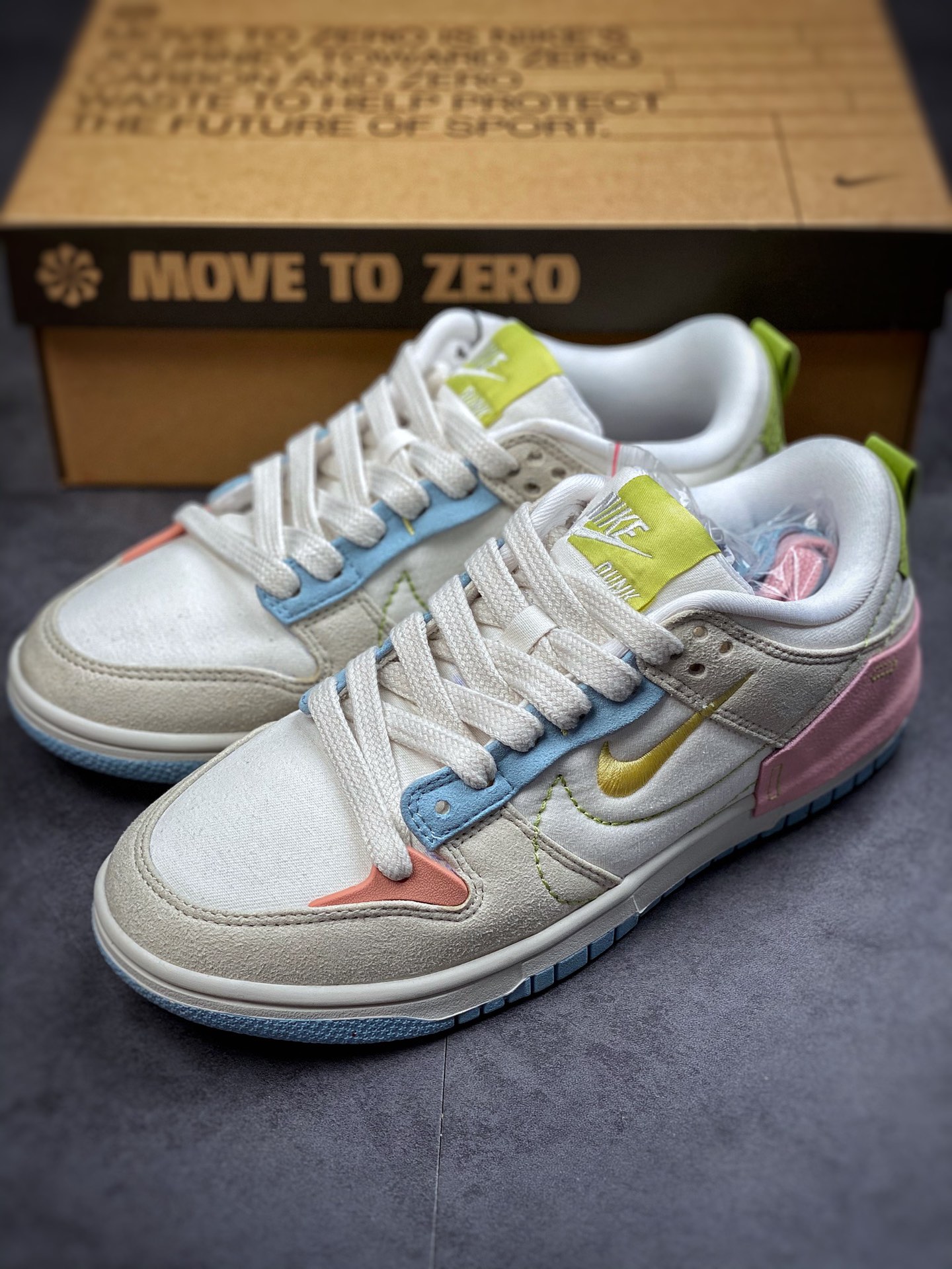 300 Nike Dunk Low Disrupt 2“Easter” 白金粉 DV3457-100