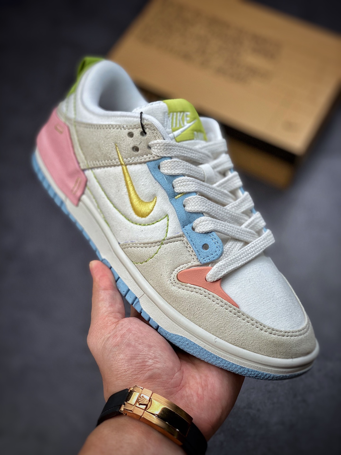 300 Nike Dunk Low Disrupt 2“Easter” 白金粉 DV3457-100