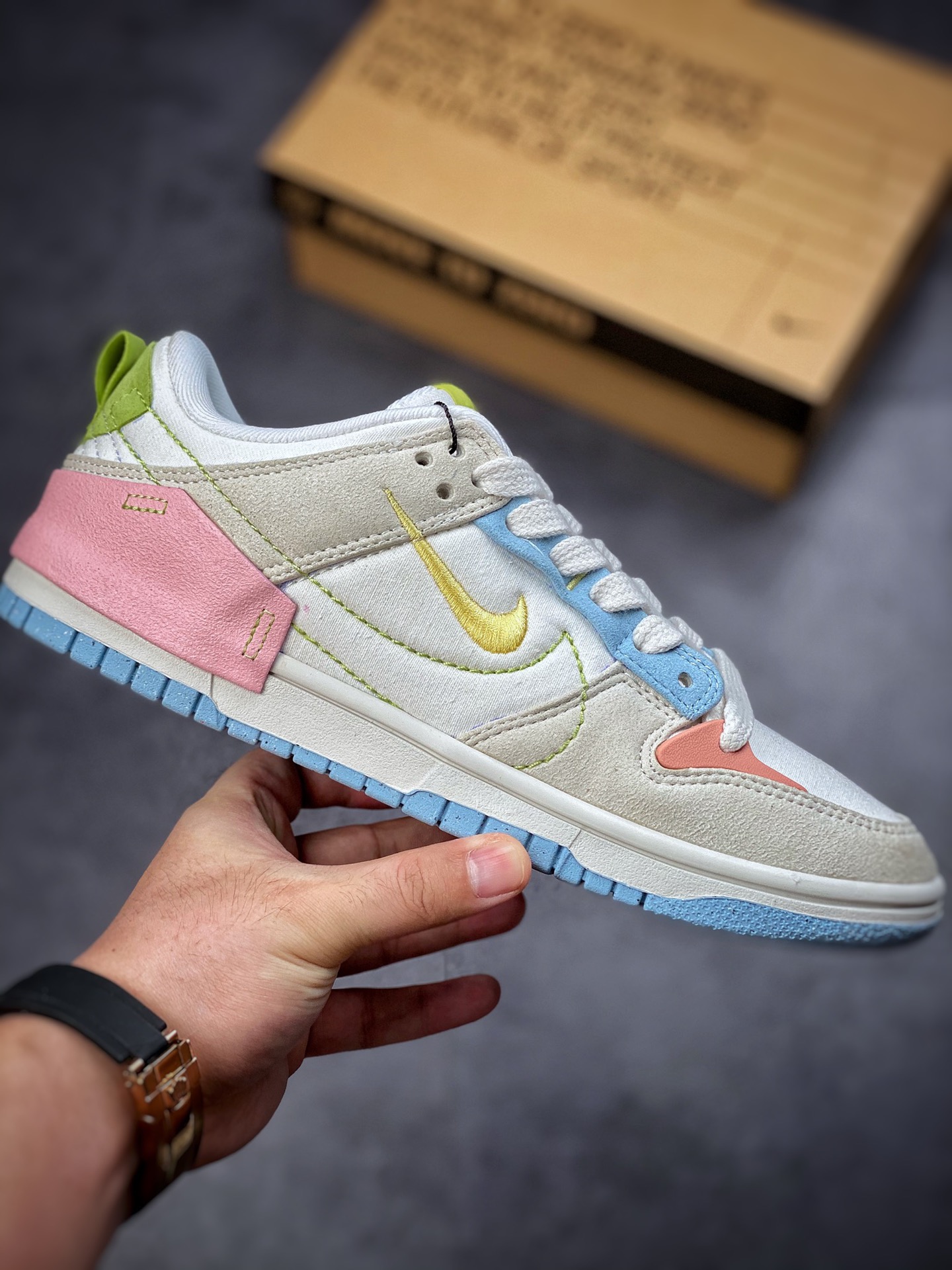 300 Nike Dunk Low Disrupt 2“Easter” 白金粉 DV3457-100