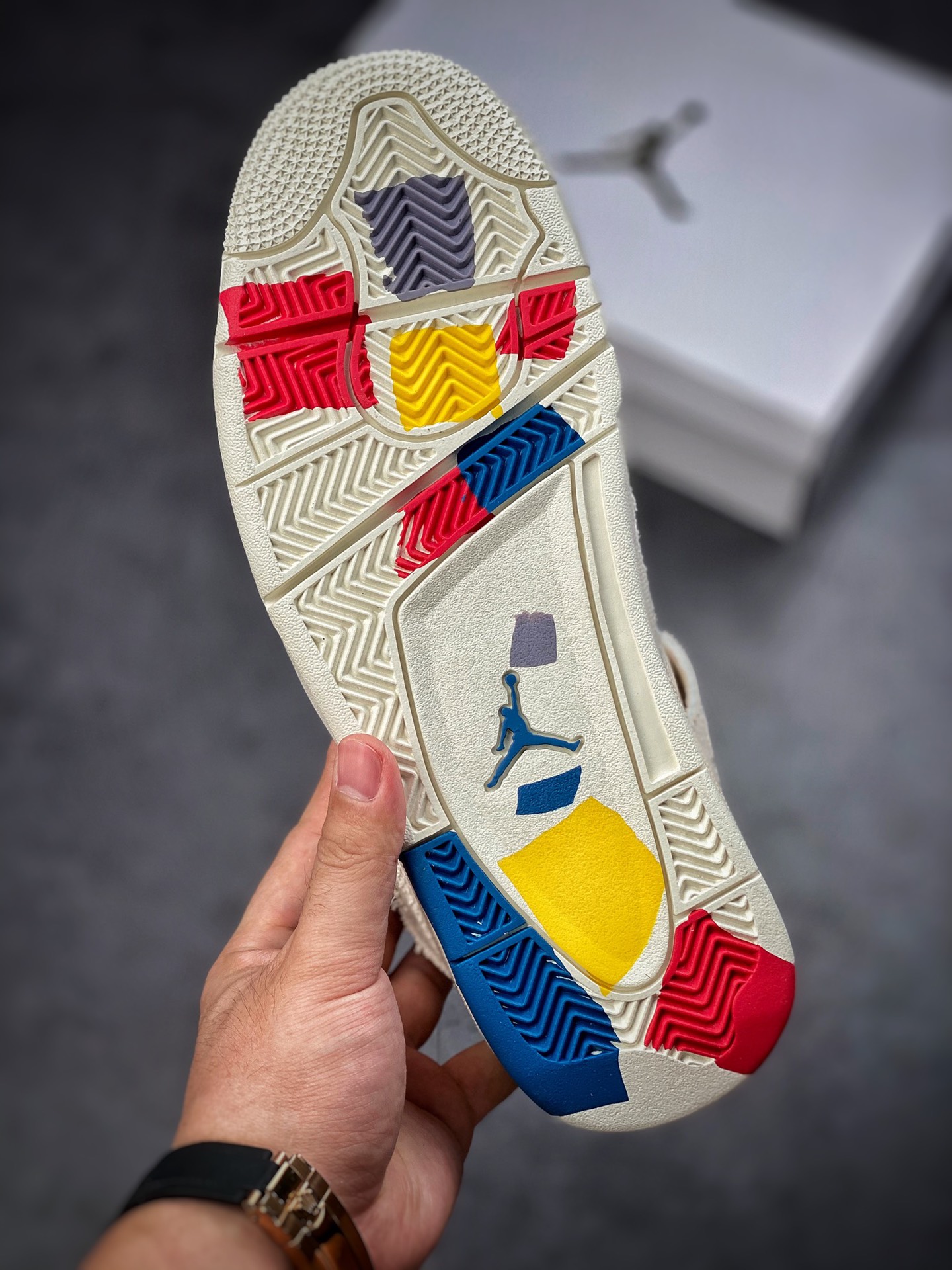 200 Air Jordan 4 Rerto“Canvas” 米白帆布 小Levi’s #原盒原配 DQ4909-100